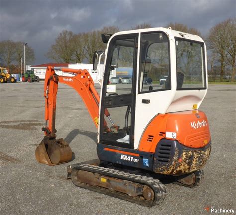 kubota kx41 3v mini excavator specs|kubota kx41 3v for sale.